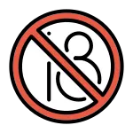 No One Under Eighteen SVG Icon